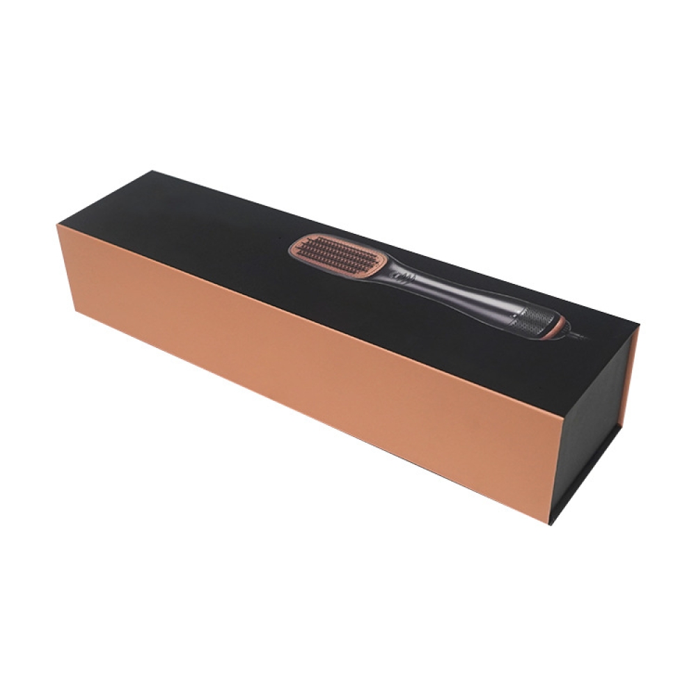 Custom Cardboard luxury Rigid Cardboard Magnetic Paper Gift Boxes With insert for hair styling iron