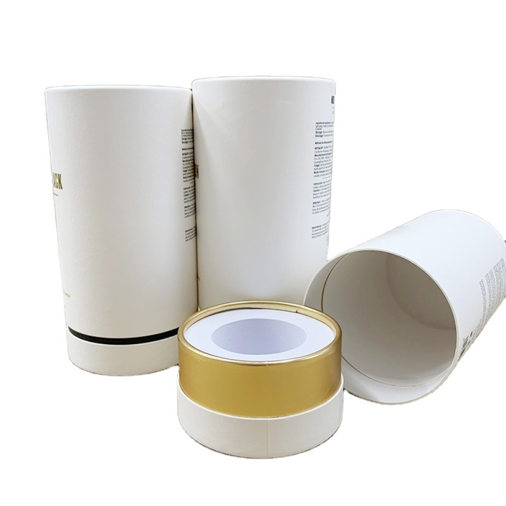Custom luxury cardboard perfume spray bottle paper tube packaging gift fragrance paper box