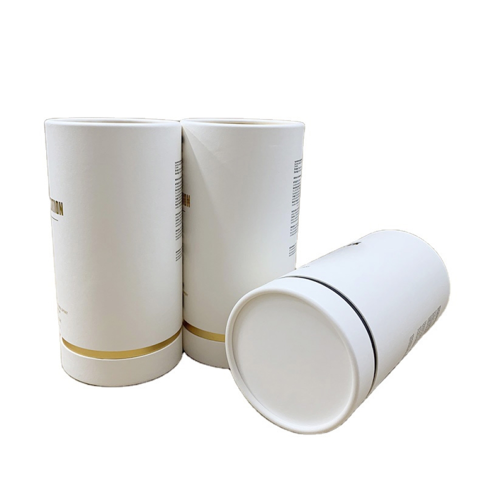 Custom luxury cardboard perfume spray bottle paper tube packaging gift fragrance paper box