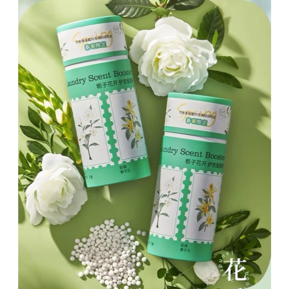 Custom Laundry scented boost paper tube box gift perfume fragrance cosmetic plastic free cardboard cylinder packaging