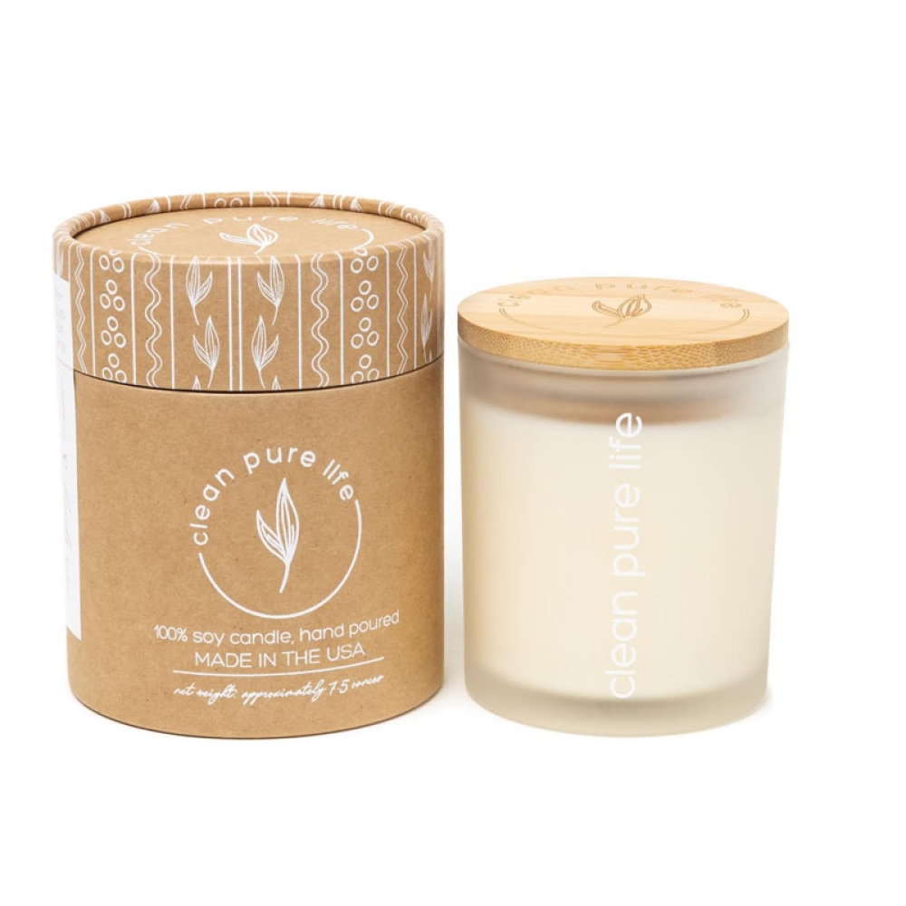 Custom eco-friendly luxury scented candle cylinder paper tube rigid cardboard gift box packaging